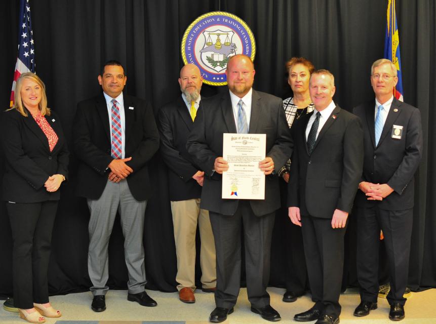 Advanced Criminal Justice Certificates Awarded NC DAC